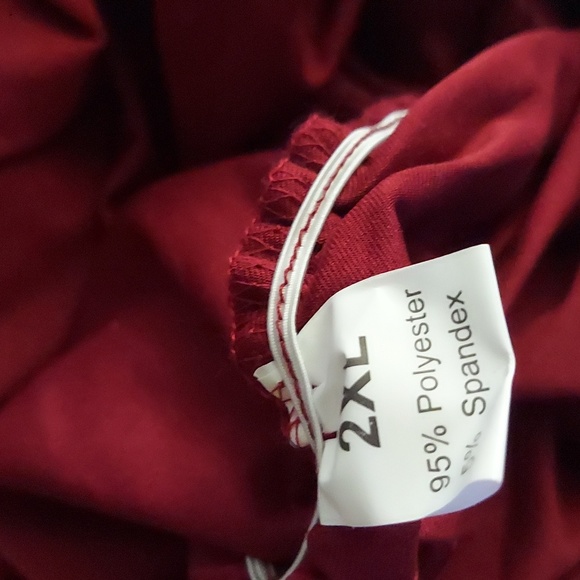 SIDEFEEL PLUS SIZE Off Shoulder Ruffle Dress - Picture 6 of 6